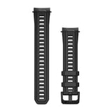 Garmin Instinct E 45 mm 22 mm Watch Bands - Black Silicone