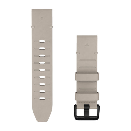Garmin QuickFit 20 Watch Bands - Leather / Bone