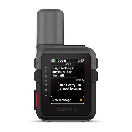 Garmin inReach Mini 3 Compact SOS Satellite Communicator with Touchscreen