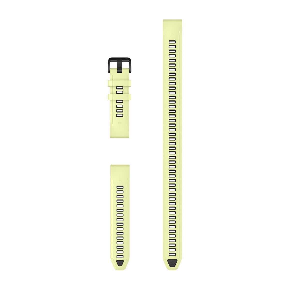 Garmin QuickFit 20 Watch Bands - Silicone / Citron (3-piece Dive Set)