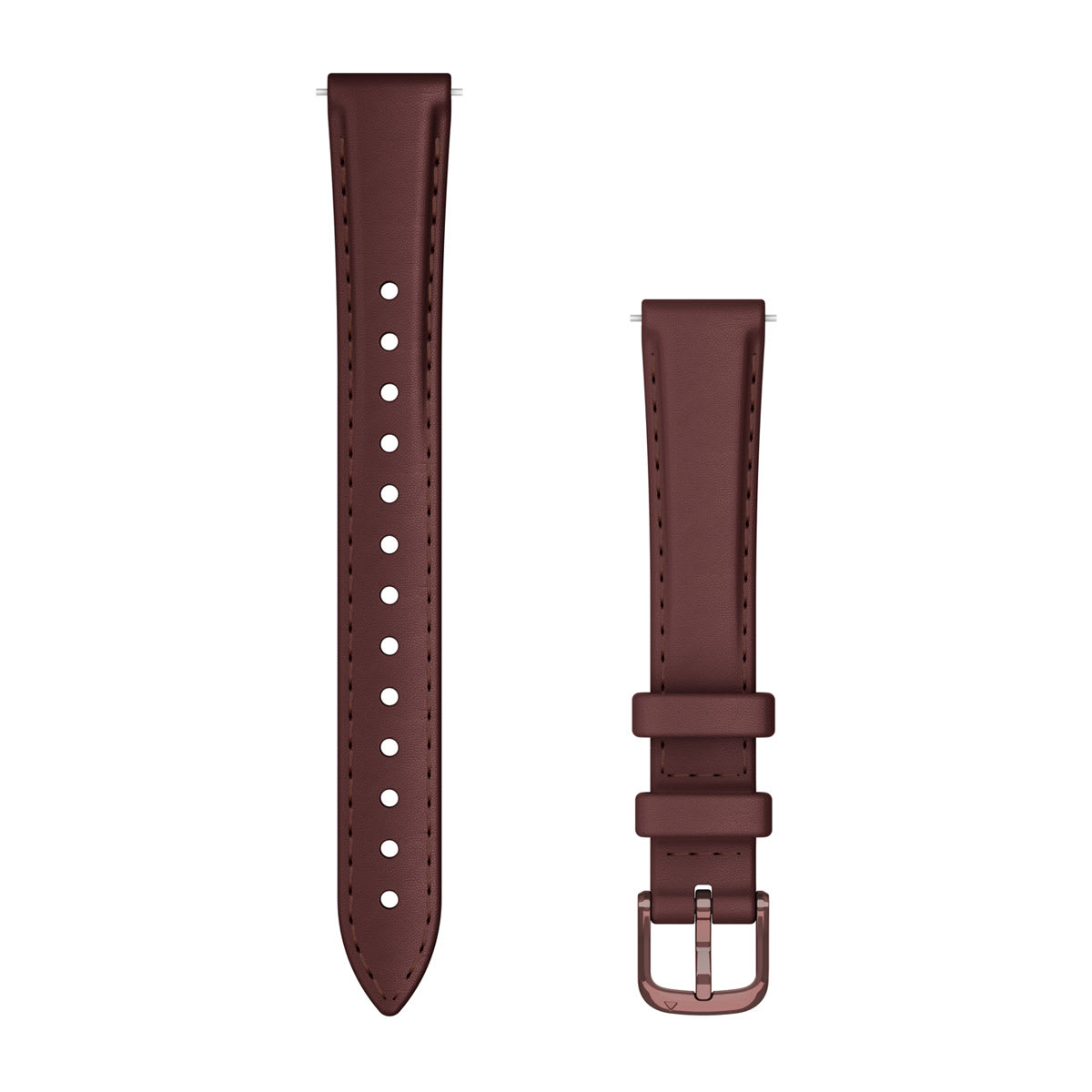 Garmin Lily 2 Bands (14 mm) - Mulberry Leather with Dark Bronze Hardware
