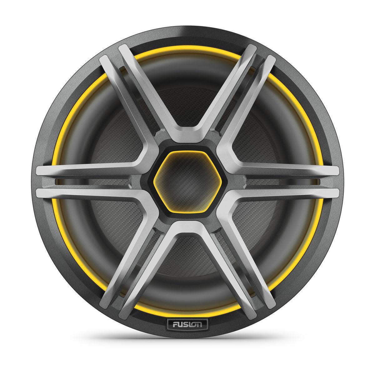 Fusion Apollo LED Marine Subwoofers, 12 in, Sports Gray Grille (010-02918-53)