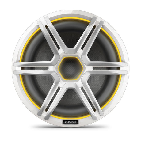 Fusion Apollo LED Marine Subwoofers, 12 in, Sports White Grille (010-02918-51)