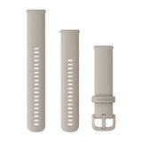Garmin Quick Release Bands (20 mm) - Silicone / French Gray