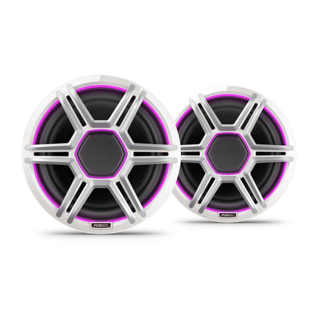 Fusion Apollo LED Marine Speakers, 8.8 in, Sports White Grilles (010-02918-21)