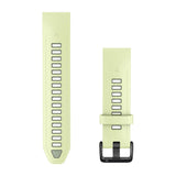 Garmin QuickFit 20 Watch Bands - Silicone / Citron/Willow
