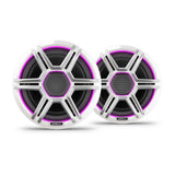 Fusion Apollo LED Marine Speakers, 7.7 in, Sports White Grilles (010-02918-11)