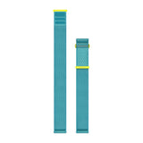 Garmin Quick Release Bands (22 mm) - Fabric / Amp Yellow/Turquoise ComfortFit