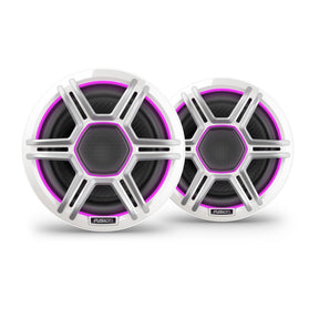 Fusion Apollo LED Marine Speakers, 6.5 in, Sports White Grilles (010-02918-01)