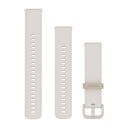 Garmin Quick Release Bands (20 mm) - Silicone / Ivory (010-12932-31)