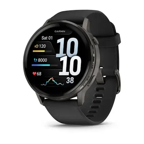 Garmin Venu 4 - 45mm AMOLED GPS Smartwatch with LED Flashlight