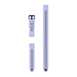Garmin QuickFit 20 Watch Bands - Silicone / Blueberry (3-piece Dive Set)