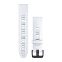 Garmin QuickFit 20 Watch Bands - Silicone / Whitestone