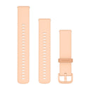 Garmin Quick Release Bands (20 mm) - Silicone / Pink Dawn