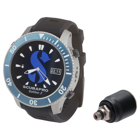 Scubapro Galileo 3 Titanium Dive Computer + Smart Pro Transmitter Package