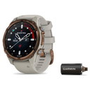 Garmin Descent Mk3i Dive Computer + Descent T2 Transceiver Package — 43 mm, Bronze PVD Titanium with French Gray Silicone Ba…