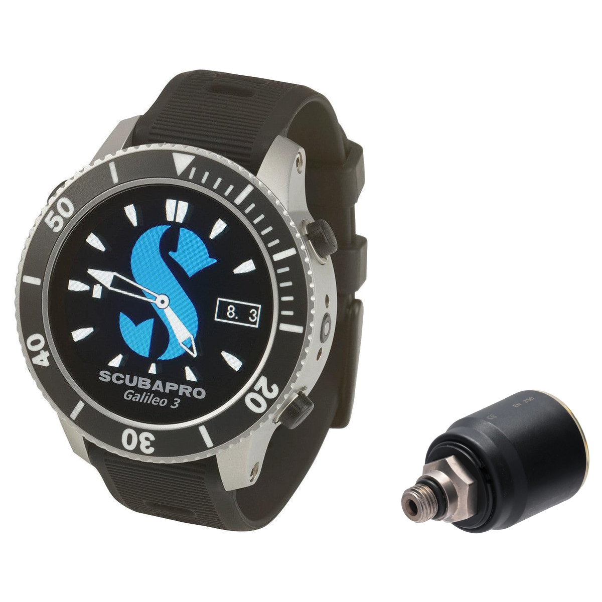 Scubapro Galileo 3 (G3) Dive Computer + Smart+ Pro Transmitter Package — includes Scubapro Galileo 3 (G3) Wrist Dive Compute…