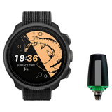 Suunto Nautic S Dive Computer + Tank POD Transmitter Package — includes Suunto Nautic S Dive Computer with Sapphire, Textile…