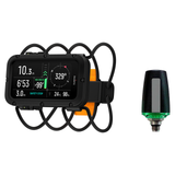 Suunto Nautic Dive Computer + Tank POD Transmitter Package — includes Suunto Nautic Dive Computer Bungee Cord Reinforced Div…