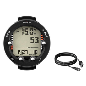 Suunto Zoop Novo Dive Computer + USB Interface Cable Package — Black