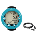 Suunto Zoop Novo Dive Computer + USB Interface Cable Package — Aqua Blue