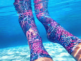 Spacefish Army Coral Kaleidoscope Dive Socks