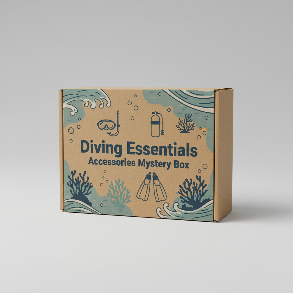 Diving Kit Box DiveCatalog Diving Essentials Accessories Mystery Box Tier 1 ...