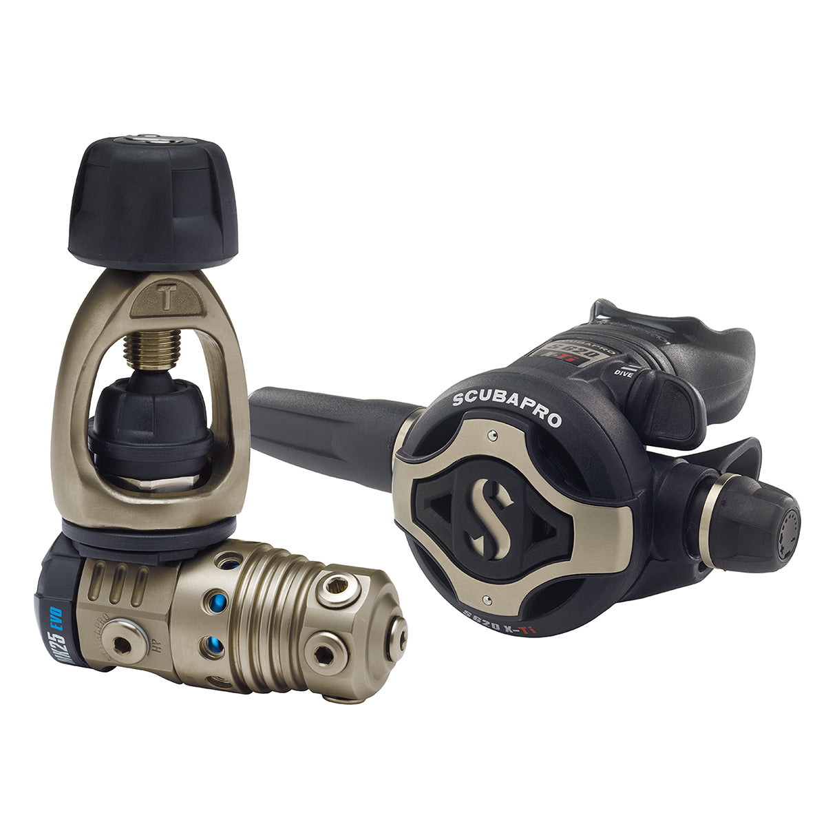 Used Scubapro MK 25T Evo / S620 X-TI Dive Regulator System