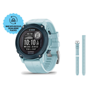 Garmin Descent G1 Dive Computer + QuickFit 22 Band Package — Solar, Ocean Edition Azure