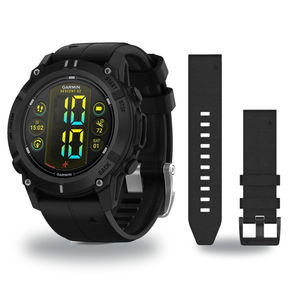 Garmin Descent G2 Dive Computer + QuickFit 22 Band Package — Black