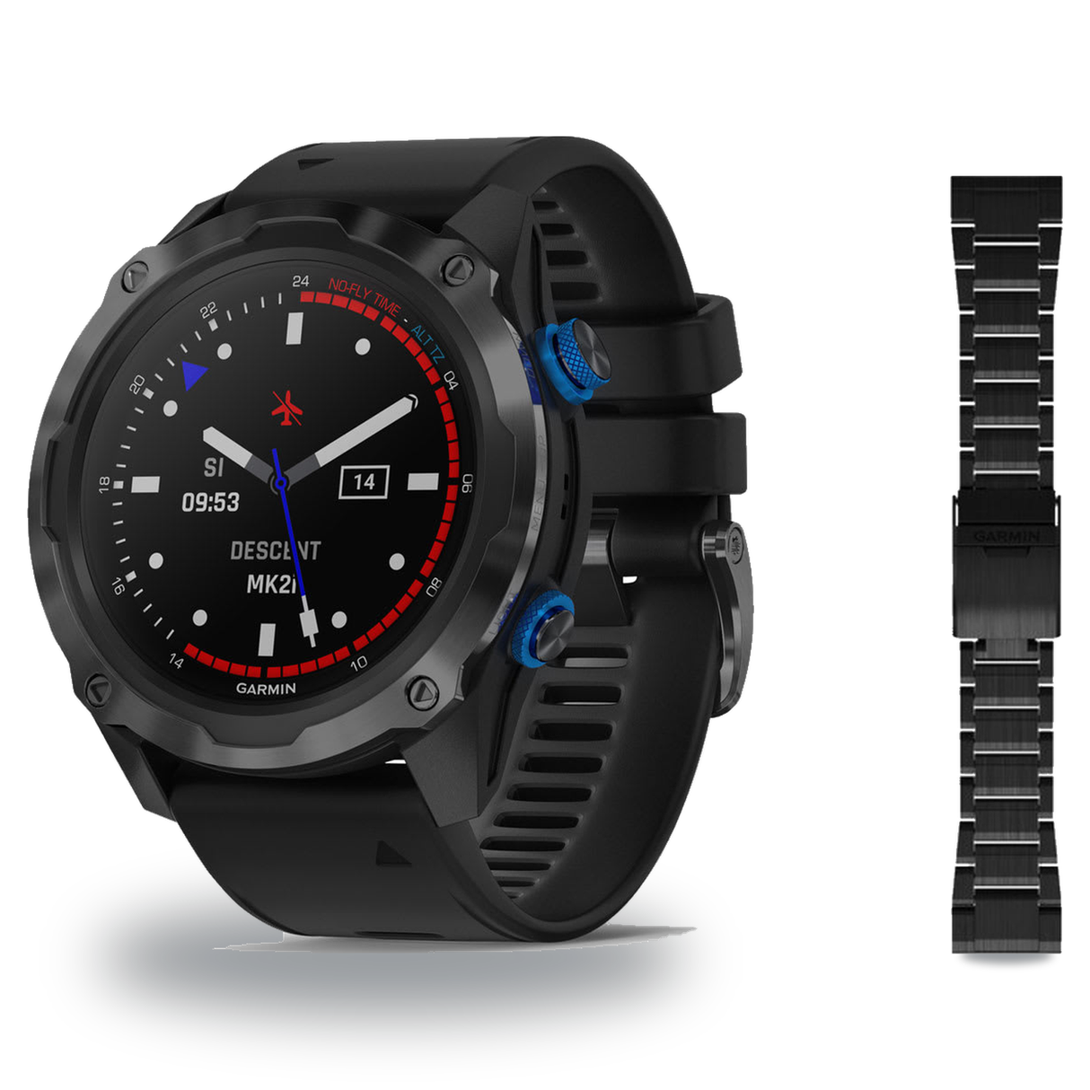 Garmin Descent Mk2i Dive Computer + QuickFit 26 Band Package
