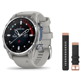 Garmin Descent Mk3 43mm Dive Computer + QuickFit 20 Band Package