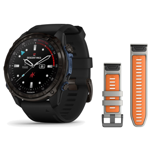 Garmin Descent Mk3i 51mm Dive Computer + QuickFit 26 Band Package — includes Garmin Descent Mk3i Dive Computer, Garmin Quick…