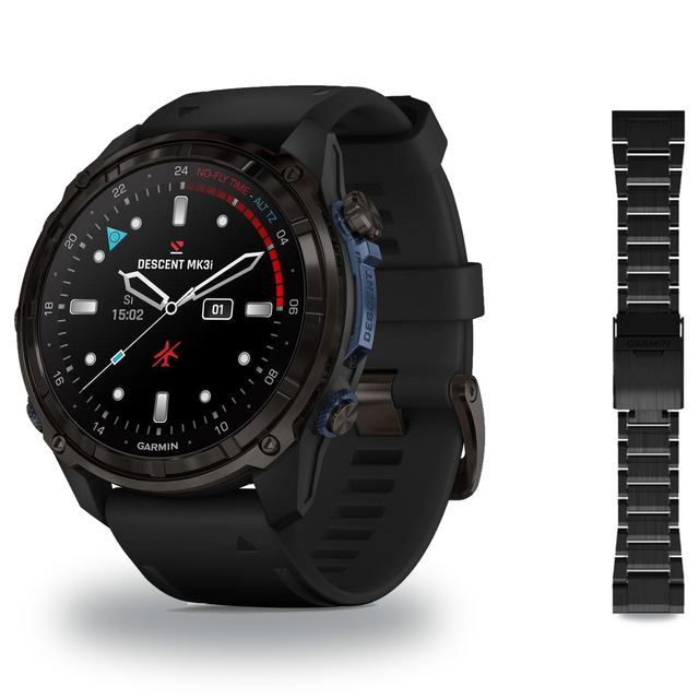 Garmin Descent Mk3i 51mm Dive Computer + QuickFit 26 Band Package — includes Garmin Descent Mk3i Dive Computer, Garmin Quick…