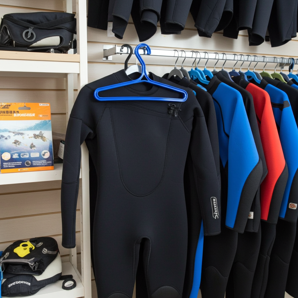DiveCatalog Scuba Essentials - Wetsuit Hanger for Scuba Diving, Snorkeling, and Surfing