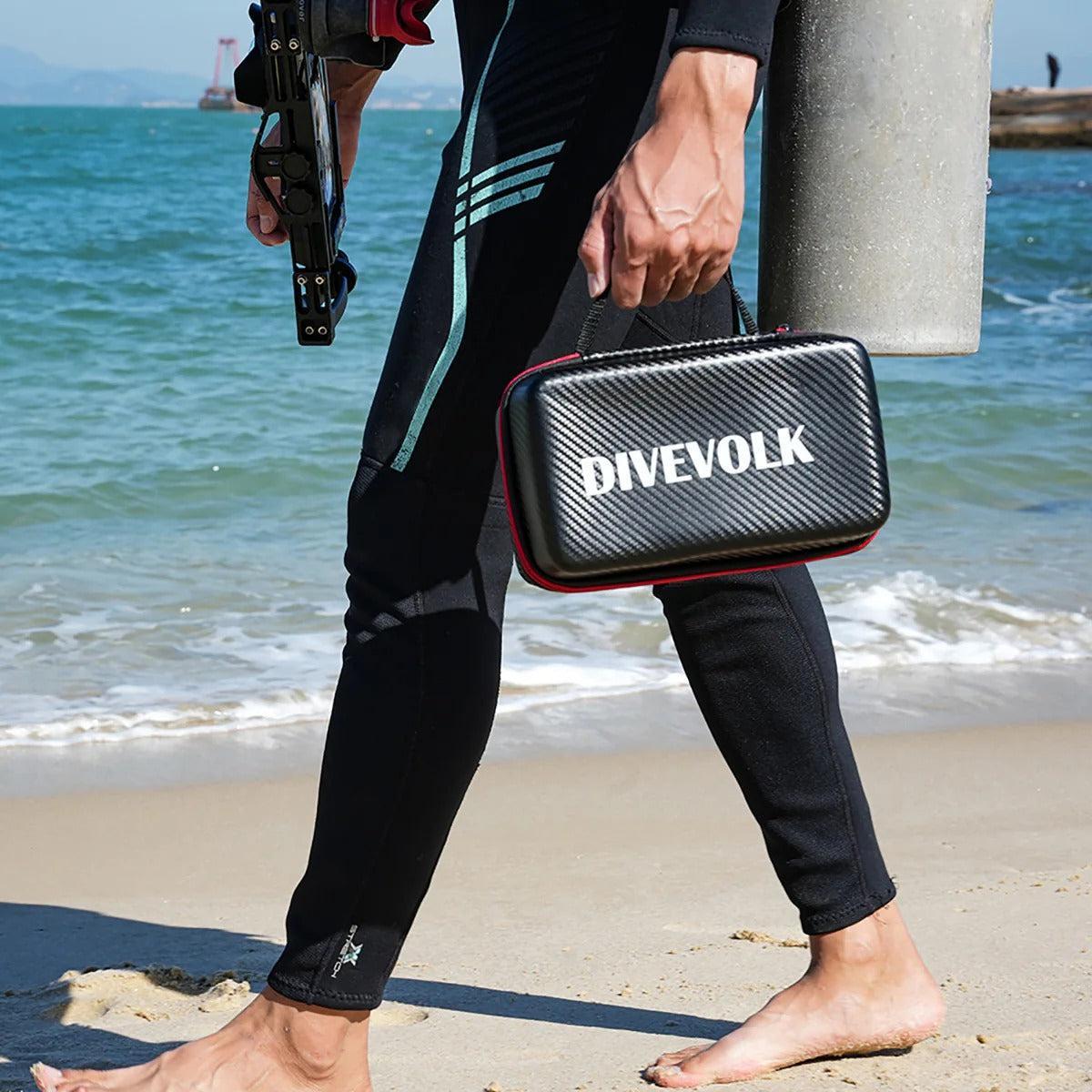 DiveVolk Diving Equipment Coil Lanyard-