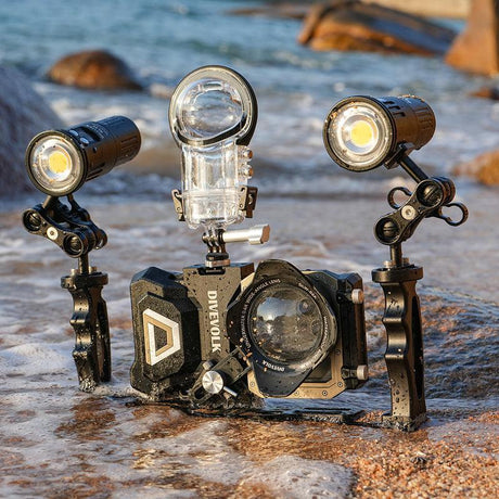 DiveVolk Expansion Clamp With 67mm Lens Adapter-