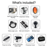 DiveVolk SeaTouch 4 Max Underwater Housing Advanced Creator Kit-