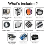 DiveVolk SeaTouch 4 Max Underwater Housing Almighty Kit-