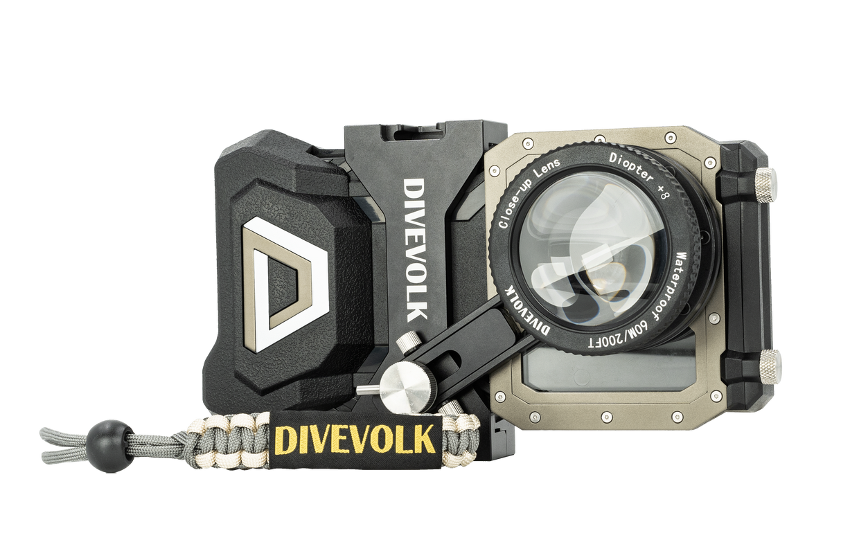 DiveVolk SeaTouch 4 Max Underwater Housing Close Shot Kit-