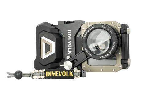 DiveVolk SeaTouch 4 Max Underwater Housing Close Shot Kit-