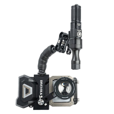 DiveVolk SeaTouch 4 Max Underwater Housing Macro Snoot Kit-