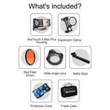 DiveVolk SeaTouch 4 Max Underwater Housing Selfie Kit-