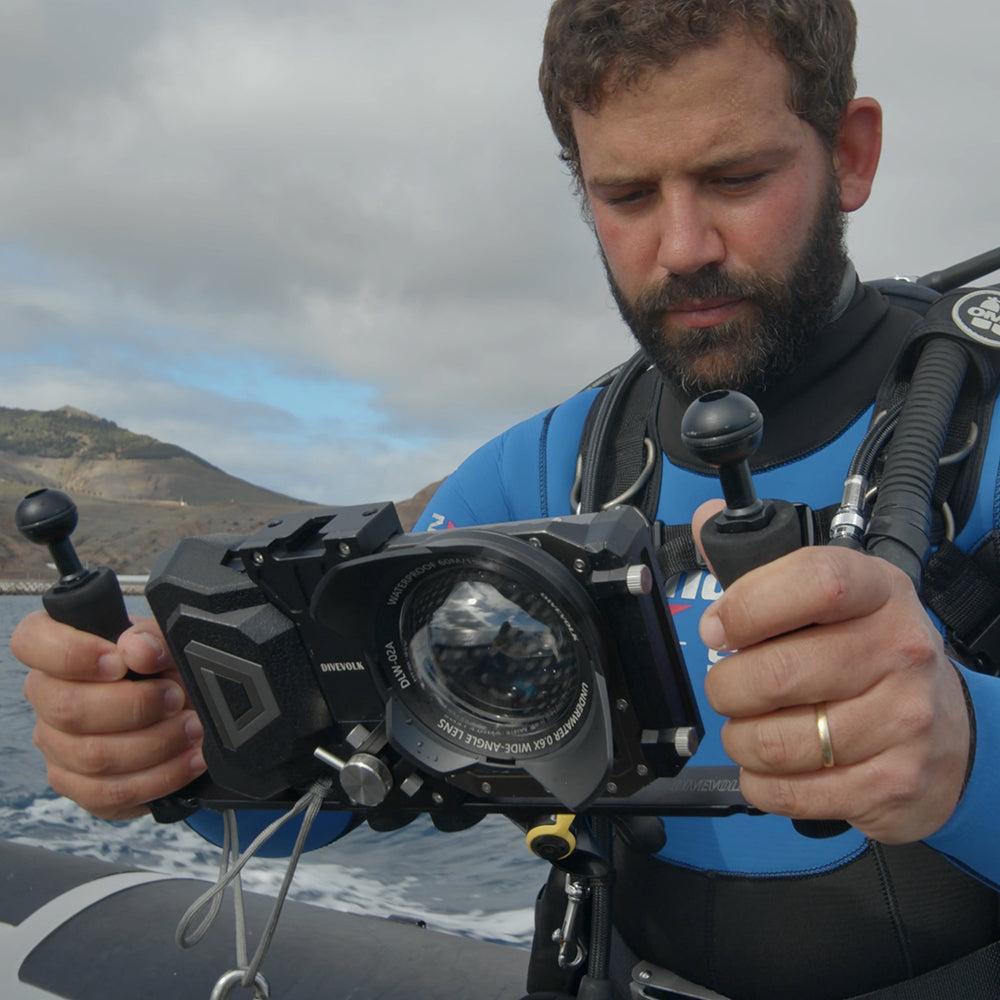 DiveVolk SeaTouch 4 Max Underwater Housing Videography Kit-