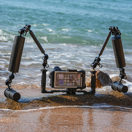 DiveVolk SL120 Video Light 12000 lumens for Underwater Photography and Video-