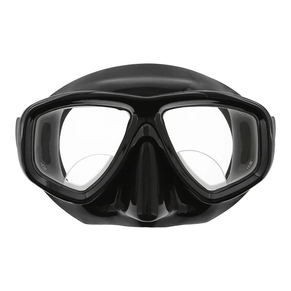Dive Rite ES125 Double Lens Mask Low-Volume Black