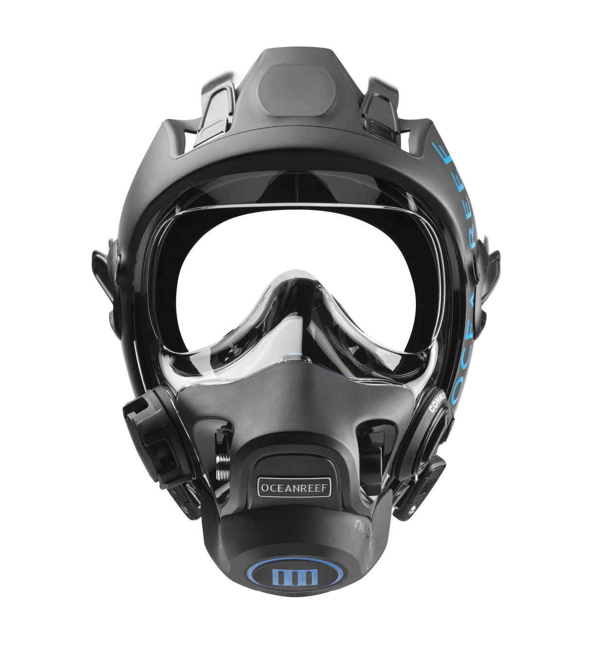 Ocean Reef Neptune III IDM - Diving Full Face Mask w/ int 2nd st, surface air valve, doffing handle, extender kit and multitool