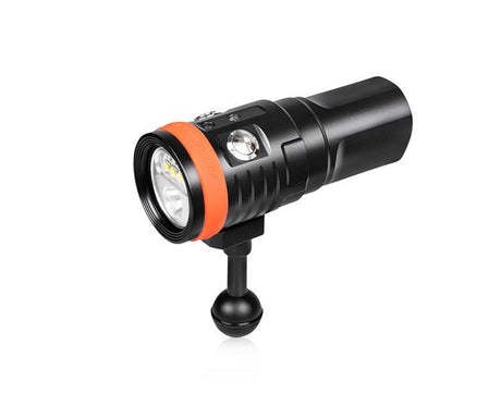OrcaTorch D900V 2200 Lumen Four-Color Video Dive Light