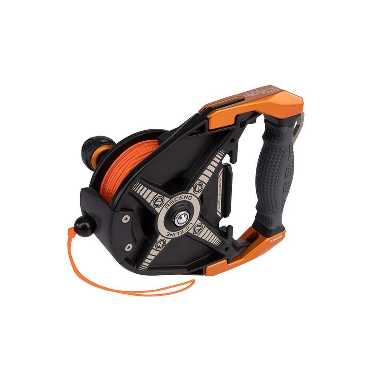 Apeks Ascend Reel 30m Orange Black/Orange