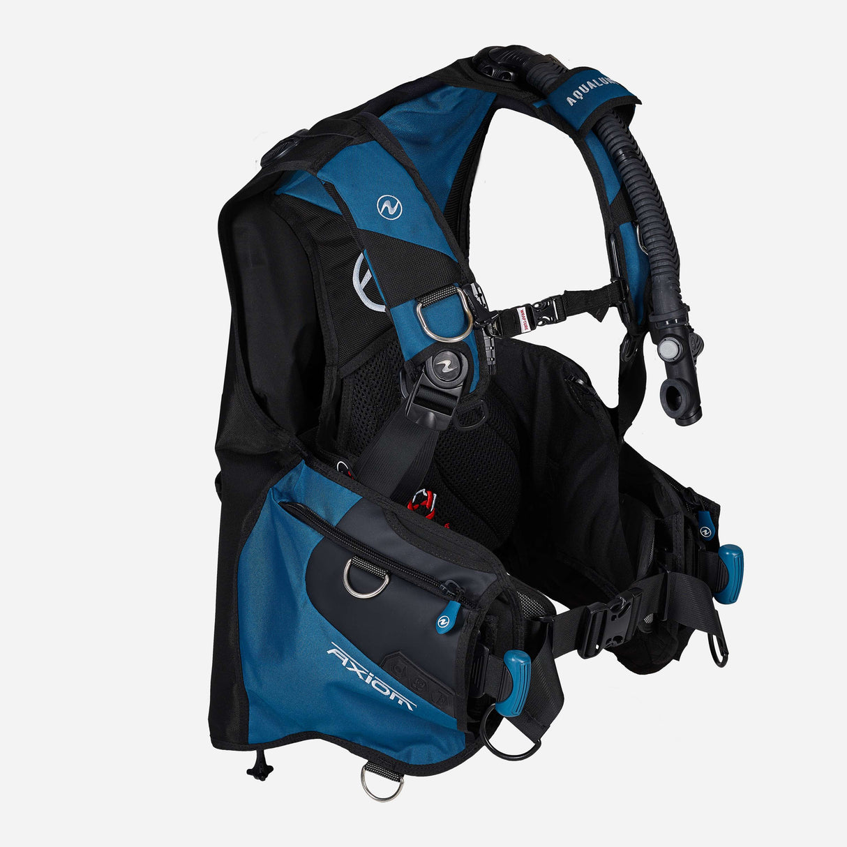 Aqualung Axiom Men's BCD Black / Blue Petrol